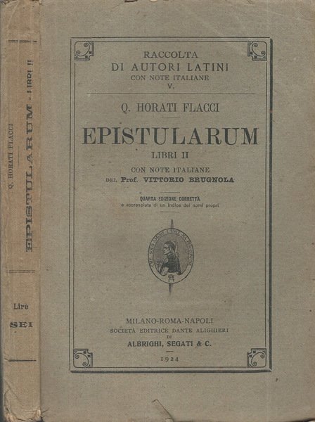 Epistularum Libri II | Immagine principale
