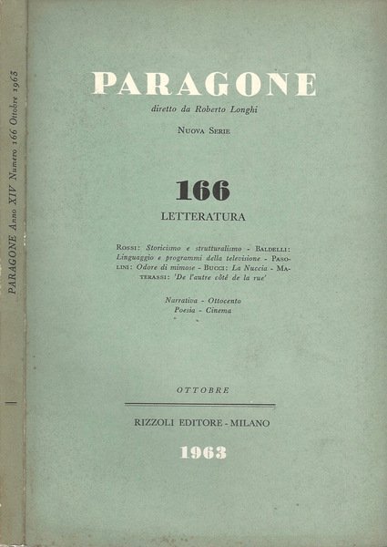 Paragone N. 166