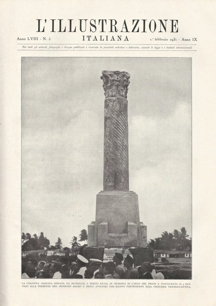 L' Illustrazione Italiana N. 5 | Immagine principale