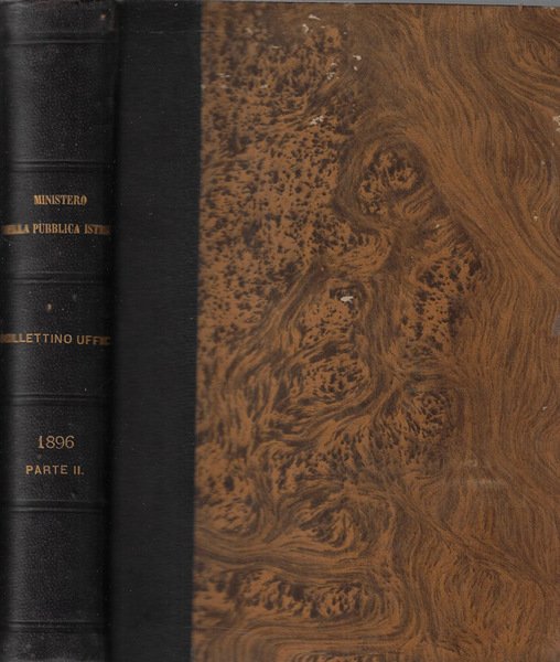 Bollettino ufficiale del Ministero dell'Istruzione Pubblica anno 1896 (luglio-dicembre) | Immagine principale