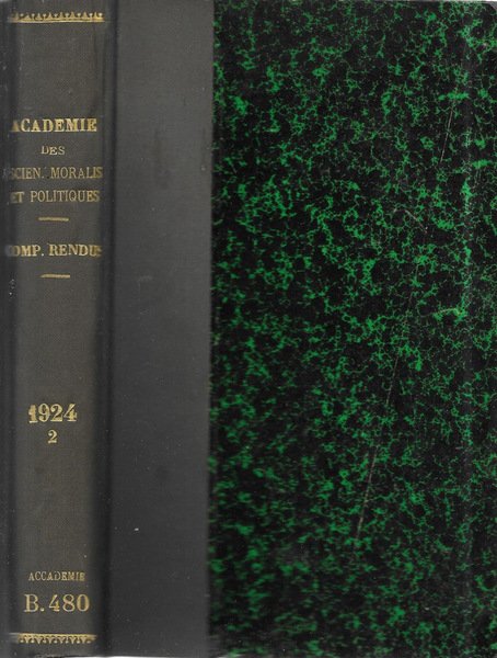 Séances et travaux de l'Académie des sciences morales et politiques … | Immagine principale