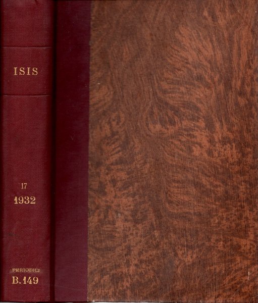 ISIS Volume XVII 1932