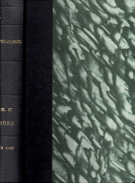 Neophilologus Vol LXVII 1983 (annata completa) | Immagine principale