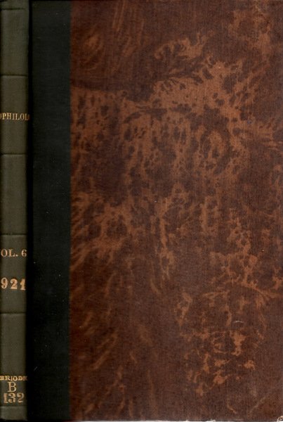 Neophilologus Vol 6 1921 | Immagine principale