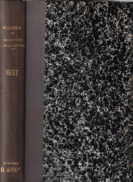 Académie des inscriprions & belles-lettres comptes rendus des séances de … | Immagine principale