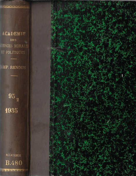 Séances et travaux de l'Académie des Sciences Morales et Politiques …