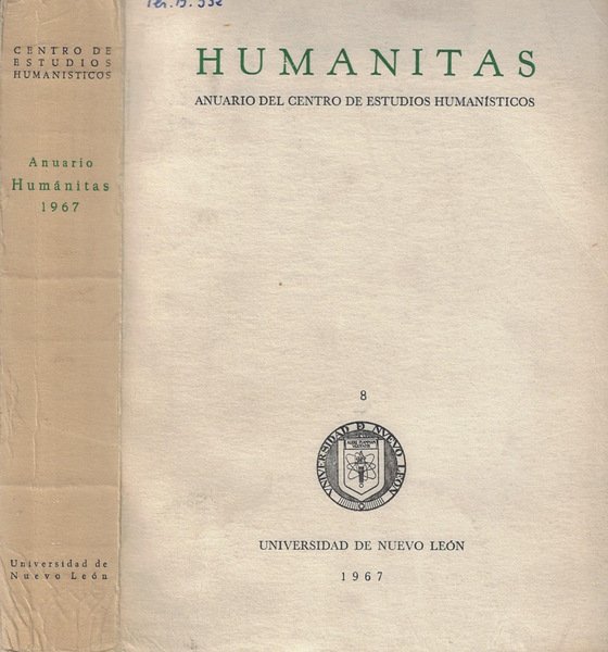 Humanitas N. 8 1967