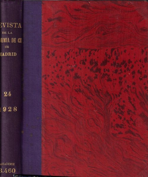 Revista de la Real Academia de Ciencias exactas, fisicas y …