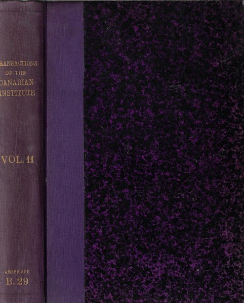 Transactions of the Royal Canadian institute Vol. 11 1915 | Immagine principale