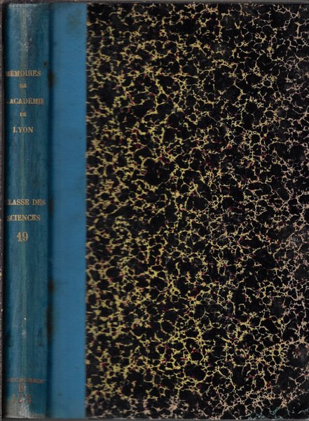 Mémoires de l'Académie des sciences, belles-lettres et arts dè Lyon … | Immagine principale