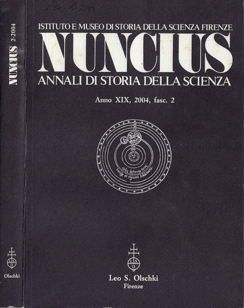 Nuncius anno 2004 Fasc. 2 | Immagine principale
