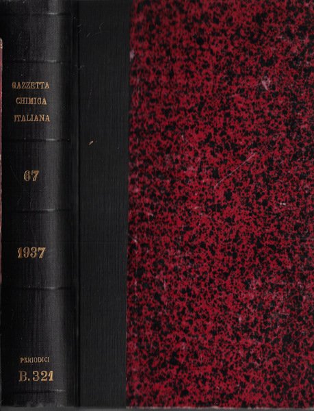 Gazzetta chimica italiana Vol. 67 1937