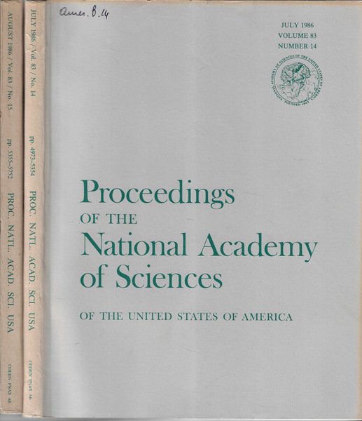 Proceedings of the National Academy of Sciences of the United …
