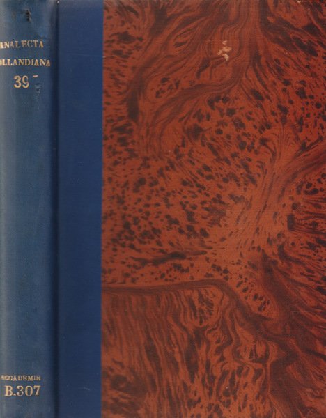 Analecta Bollandiana | Immagine principale