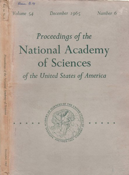 Proceedings of the National Academy of Sciences if the United … | Immagine principale