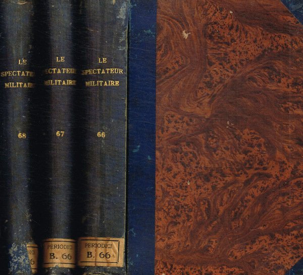 Le spectateur militaire. Recueil de science, d'art et d'histoire militaires. … | Immagine principale