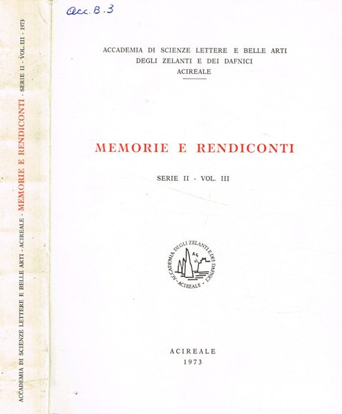 Accademia di scienze lettere e belle arti degli zelanti e … | Immagine principale
