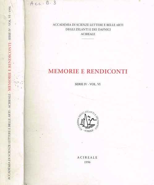Accademia di scienze lettere e belle arti degli zelanti e … | Immagine principale