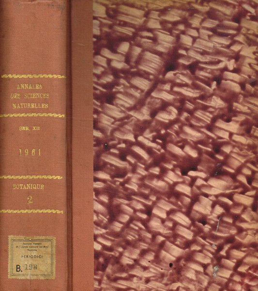 Annales des sciences naturelles. 1961 | Immagine principale