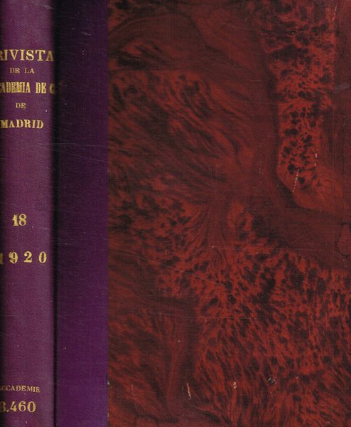 Revista de la Real Academia de ciencias exactas, fisicas y … | Immagine principale