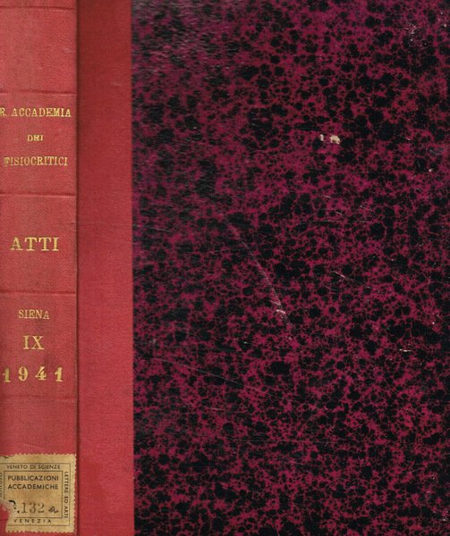 Atti della R.Accademia dei fisiocritici in Siena (Sezione medico-Fisica) serie … | Immagine principale