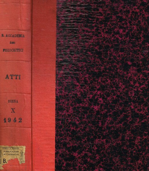 Atti della R.Accademia dei fisiocritici in Siena (Sezione medico-Fisica) serie … | Immagine principale
