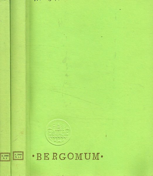 Bergomum. Bollettino della Civica Biblioteca Angelo Mai di Bergamo. Anno …