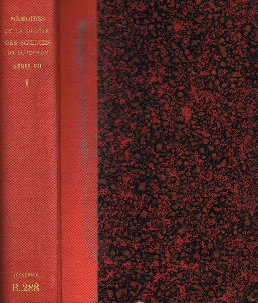 Mémoires de la société des sciences physiques et naturelles de …