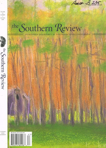 The southern Review volume 42, numero 4, autumn 2006 | Immagine principale