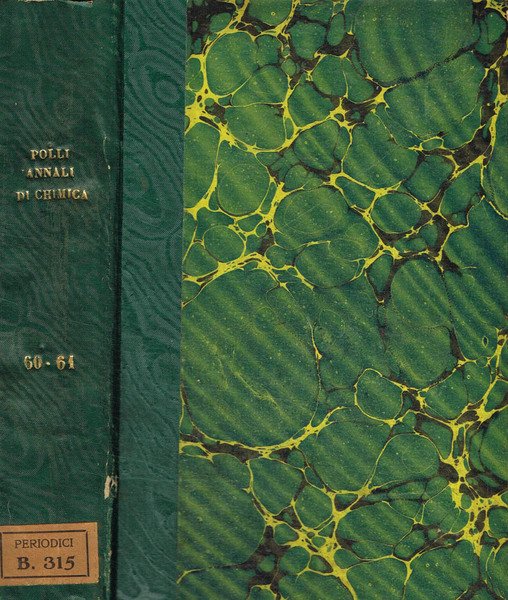 Annali di chimica applicata alla medicina. Vol.LX, LXI, serie 3, 1875