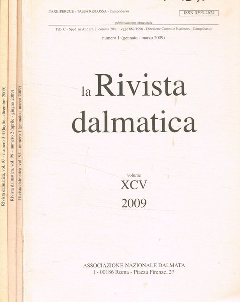 La rivista dalmatica. Anno 2009 | Immagine principale