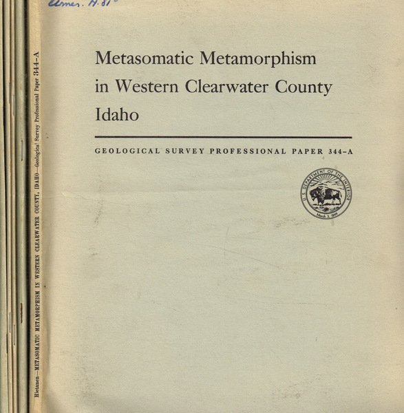 Geological survey professional paper 344 A-B-C-D-E