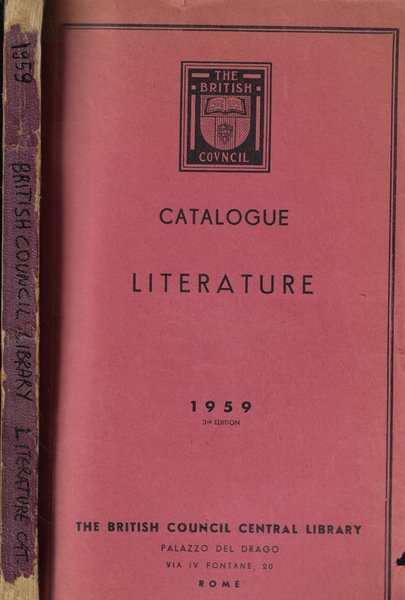 Catalogue Literature Anno 1959 | Immagine Gallery 1