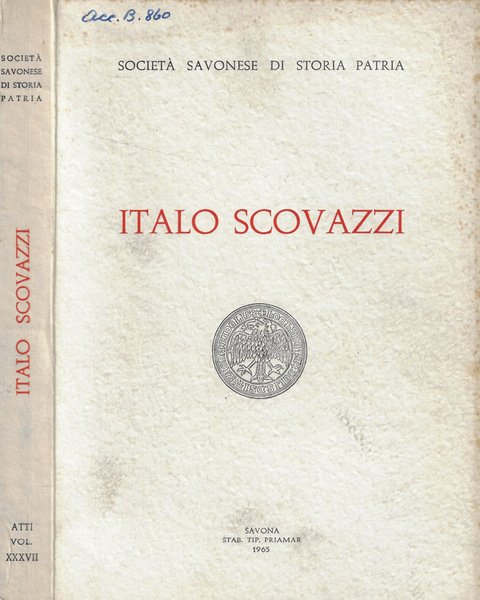 Italo Scovazzi 1890-1964