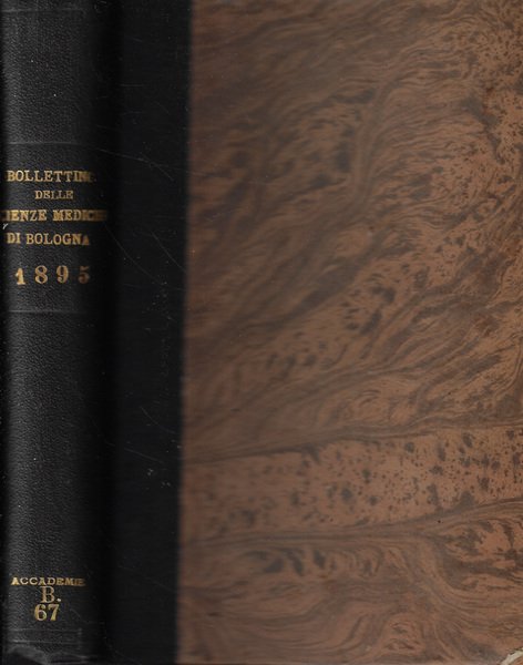 Bullettino delle Scienze Mediche Anno 1895 | Immagine principale