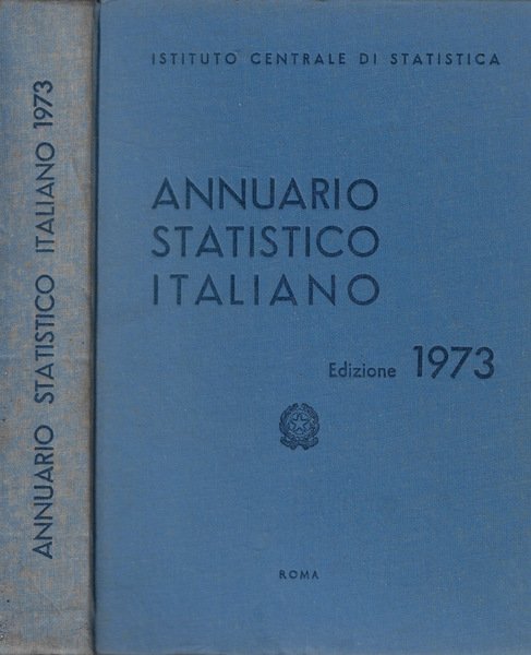 Annuario Statistico Italiano 1973 | Immagine principale