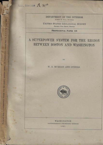 A Superpower System for the Region Between Boston and Washington