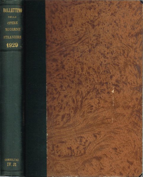 Bollettino delle Opere Moderne Straniere