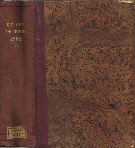 Revue Générale de Chimie Pure et Appliquée