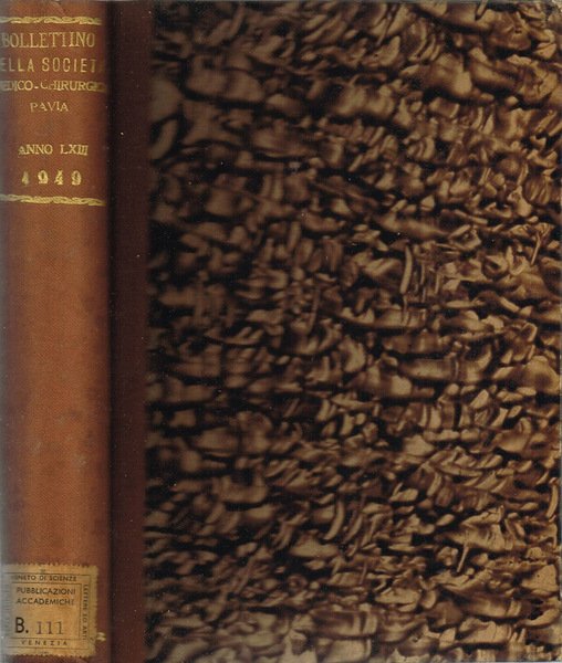 Bollettino della Società Medico-Chirurgica - Pavia