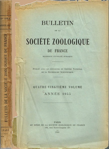 Bulletin de la Societé Zoologique de France | Immagine principale