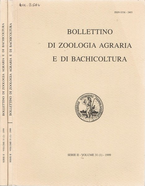 Bollettino di Zoologia Agraria e di Bachicoltura | Immagine principale