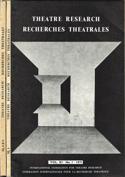 Theatre Research - Recherches Theatrales