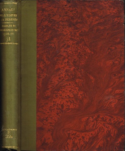 Università degli Studi di Perugia - Annali della Facoltà di Giurisprudenza