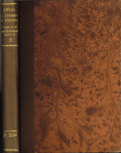 Istituto Giuridico della Università di Perugia - Annali della Facoltà … | Immagine principale
