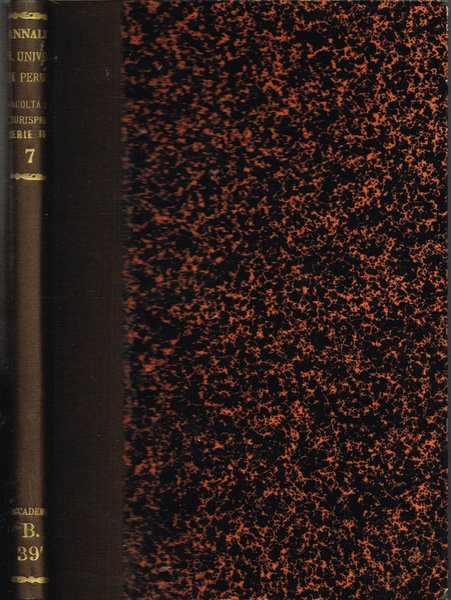 Istituto Giuridico della R. Università di Perugia - Annali della … | Immagine principale