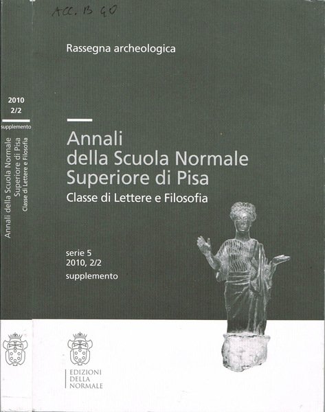 Annali della Scuola Normale Superiore di Pisa - Classe di … | Immagine principale