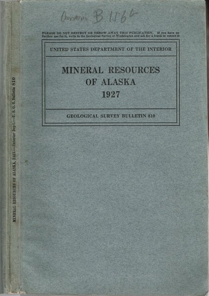 Mineral resources of Alaska