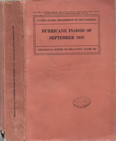 Hurricane floods of september 1938