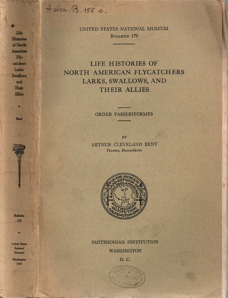 Life histories of North American flycatchers, larks, swalows, and their …